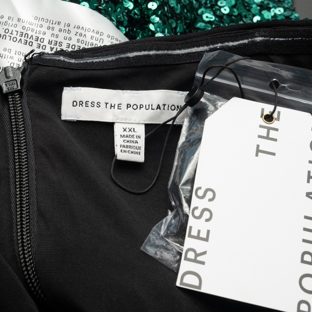 Dress The Population - Alexis Sequin Midi‎ Dress - Picture 5 of 16